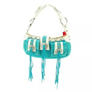 Samantha Thavasa Handbag Blue White Woman